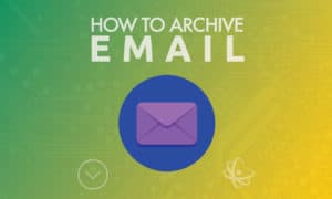 how-to-archive-email-off-server