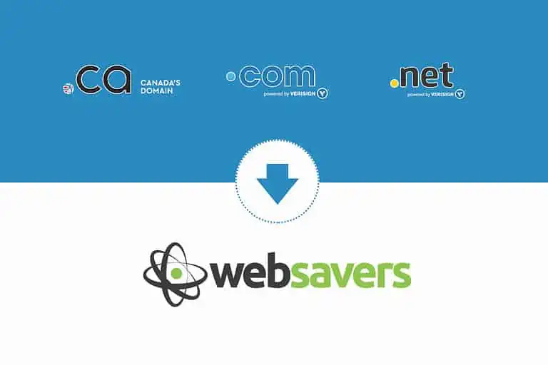 transfer domain to websavers