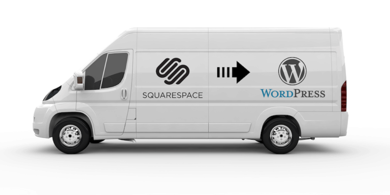 transfer your blog posts from Squarespace to WordPress