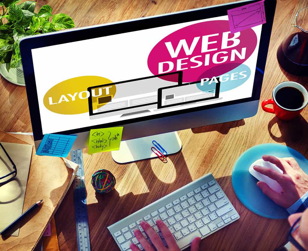 web design content creative website responsive concept