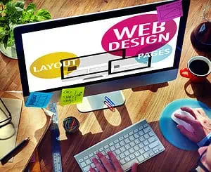 web design content creative website responsive concept