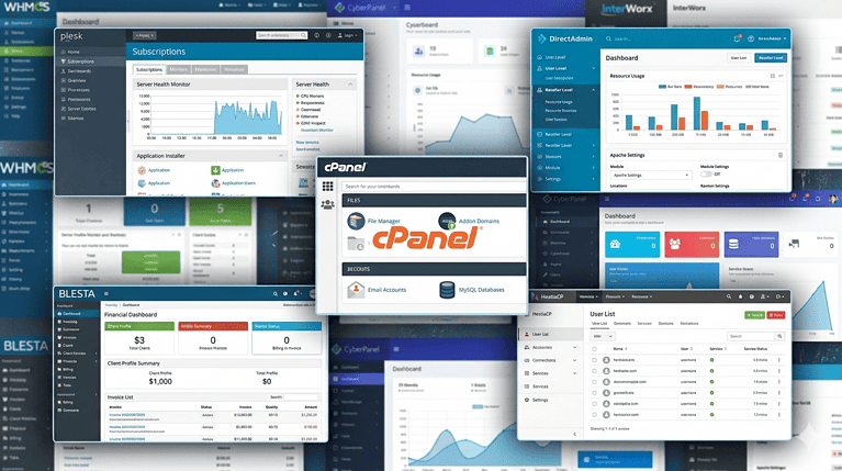 web hosting control panel comparison