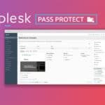 Plesk password protect folder